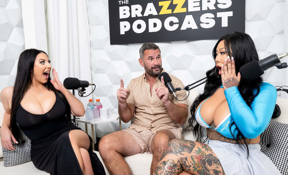 Подкаст ZZ с Анджелой Уайт: тройничок порнозвезд после прямого эфира