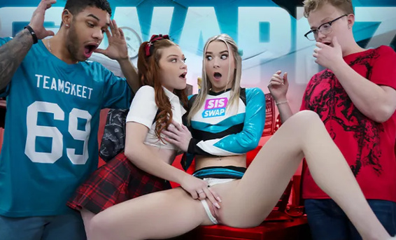 Спортсмены VS ботаны: студенты обменялись сводными сестрами для секса