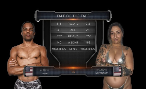 Нина Нова VS Эй Джей Фреш: секс битва лузеров с интересным финалом