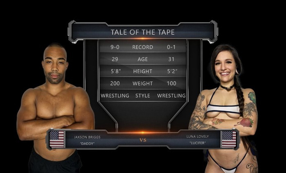 Луна Лавли VS Джексон Бриггс: очередная легкая победа крутого чемпиона